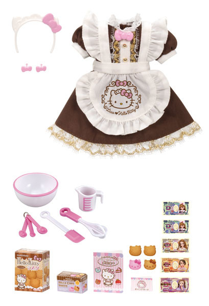 Hello Kitty, Licca-chan, Mama, Obaa-chan, Papa, Hello Kitty, Licca-chan, Takara Tomy, Accessories