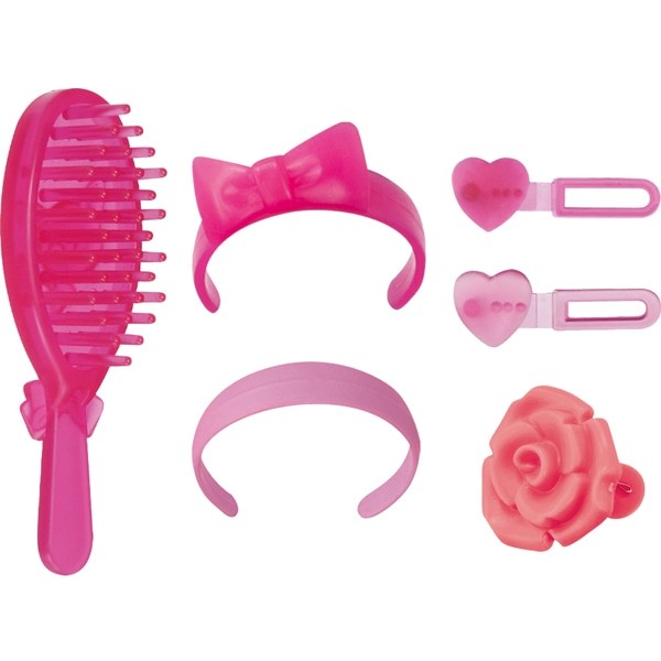 Brush & Hair Accessory Set, Licca-chan, Takara Tomy, Accessories, 4904810865841