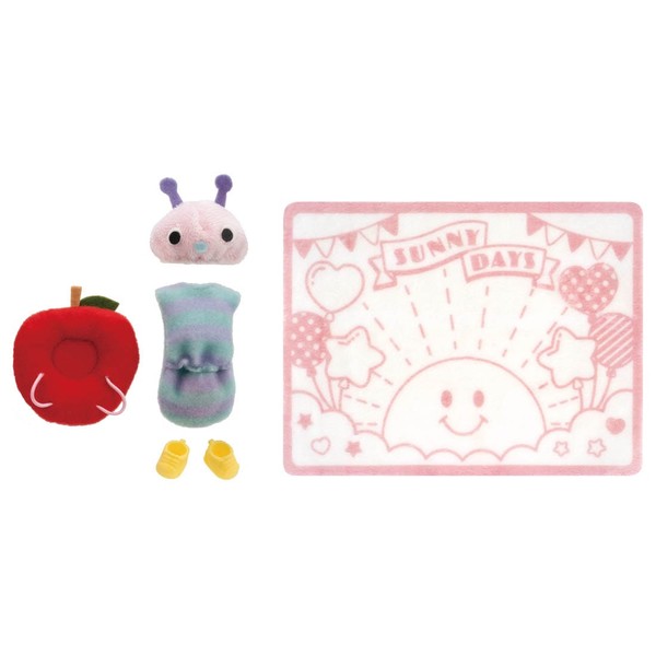Aomushi-chan Wear To Ringo Cushion, Licca-chan, Takara Tomy, Accessories, 4904810176749