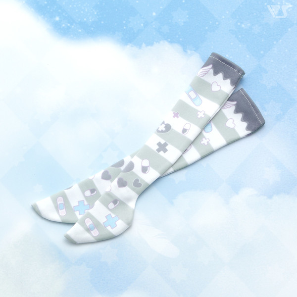 Melty Medicine Socks (Gray), Volks, Accessories, 4518992434766
