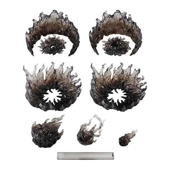 Flame Effect (Black Flame), Bandai, Accessories, 4549660630319