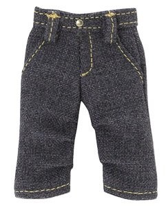 Denim Half Pants (Black), Azone, Accessories, 1/12, 4573199836317