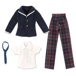 Boys School Set III (Navy x White), Azone, Accessories, 1/12, 4573199834184