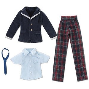 Boys School Set III (Navy x Blue), Azone, Accessories, 1/12, 4573199834177