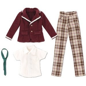 Boys School Set II (Bordeaux x White), Azone, Accessories, 1/12, 4573199834160