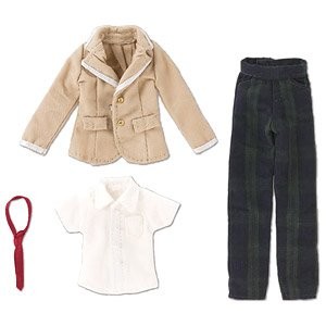 Boys School Set I (Beige x White), Azone, Accessories, 1/12, 4573199834146