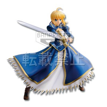 Saber (Dress), Fate/Zero, Banpresto, Pre-Painted