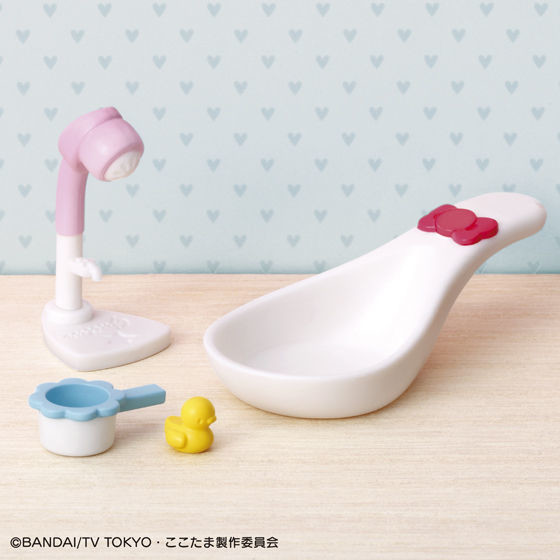 Ofuro Set, Kami-sama Minarai: Himitsu No Cocotama, Bandai, Accessories, 4549660011101