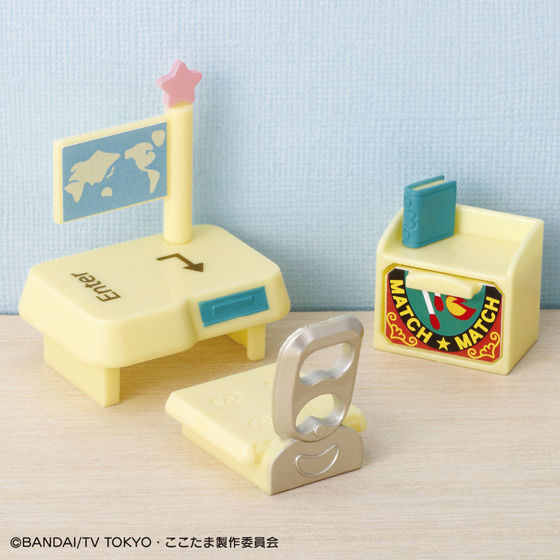 Benkyou Dzukue Set, Kami-sama Minarai: Himitsu No Cocotama, Bandai, Accessories, 4549660011156