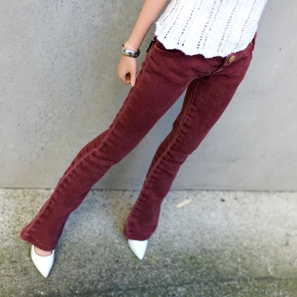 Weathered Pants (Wine red), Culture Japan, Accessories, 1/3