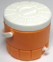 WATER COOLER ROUND ORANGE (Orange), YSK, Accessories, 1/12