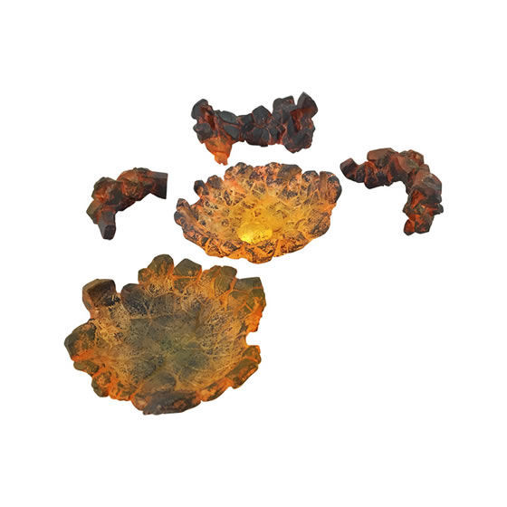 Rock Effect (Lava), Bandai, Accessories, 4549660478874