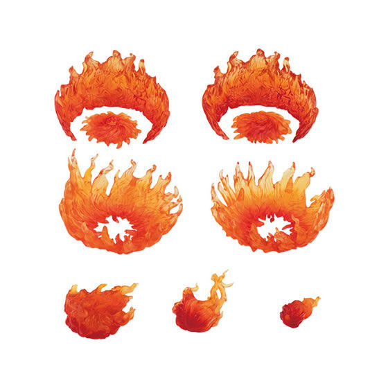 Flame Effect (Rekka), Bandai, Accessories, 4549660478874
