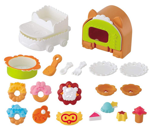 Restaurant Komo No Set, Kira Kira Happy Hirake! Cocotama, Bandai, Accessories, 4549660274803
