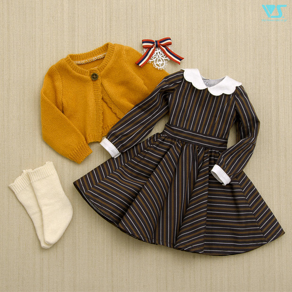 Stripe One Piece Set (Mini, Honey), Volks, Accessories, 1/3, 4518992421223