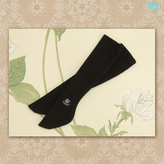 Jogakuin Shitei Socks (Mini, Kuro, Haibara), Volks, Accessories, 1/3, 4518992417035