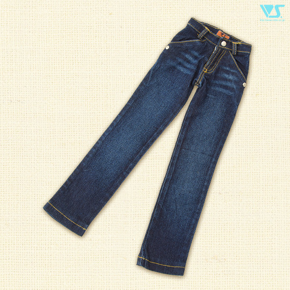 Real Denim Pants (Navy, Straight), Volks, Accessories, 1/3, 4518992412191