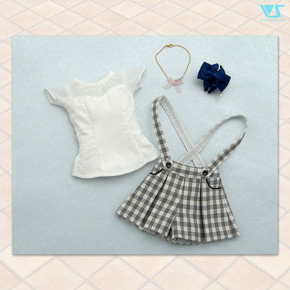 Chiffon Top & Suspender Shorts Set, Volks, Accessories, 1/3, 4518992420301