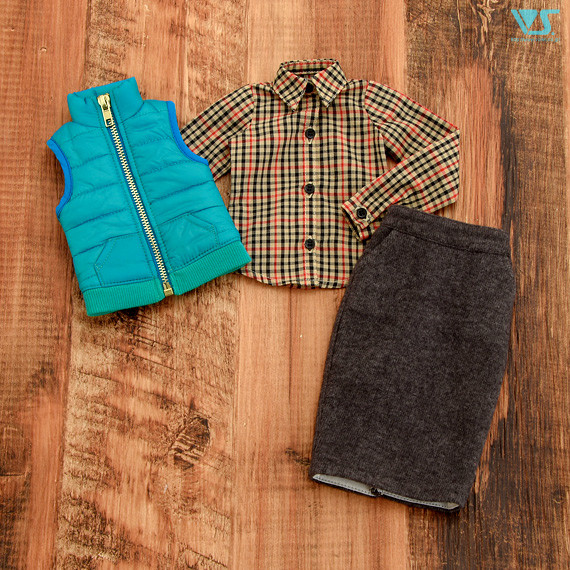 Down Vest Set (Day Camp), Volks, Accessories, 1/3, 4518992421308