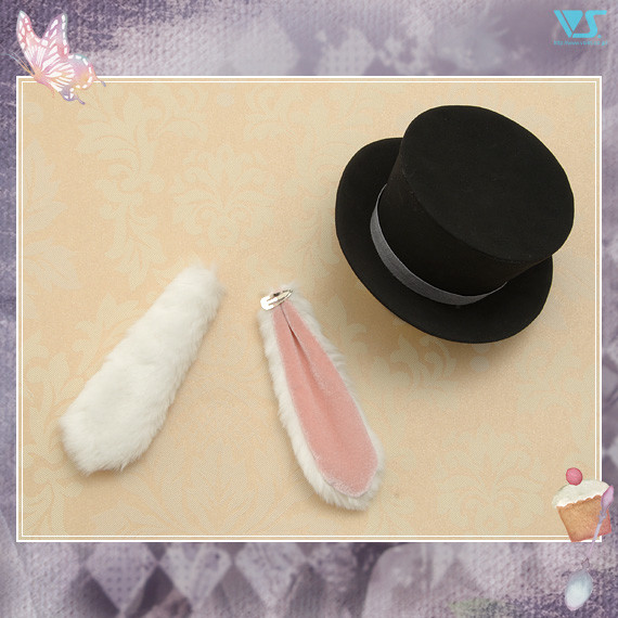 Lop Ear Clip & Boushi Set, Volks, Accessories, 4518992419343