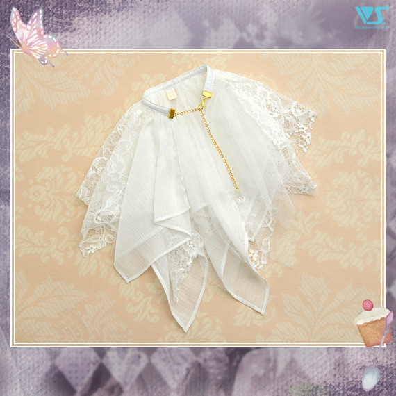 Layered Frill Belt (White), Volks, Accessories, 1/3, 4518992419350