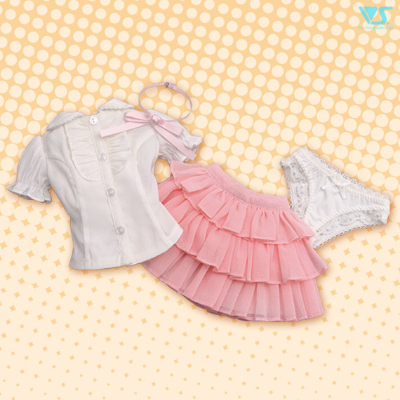 Frill Blouse Set (Shiro, Pink), Volks, Accessories, 1/3, 4518992411491