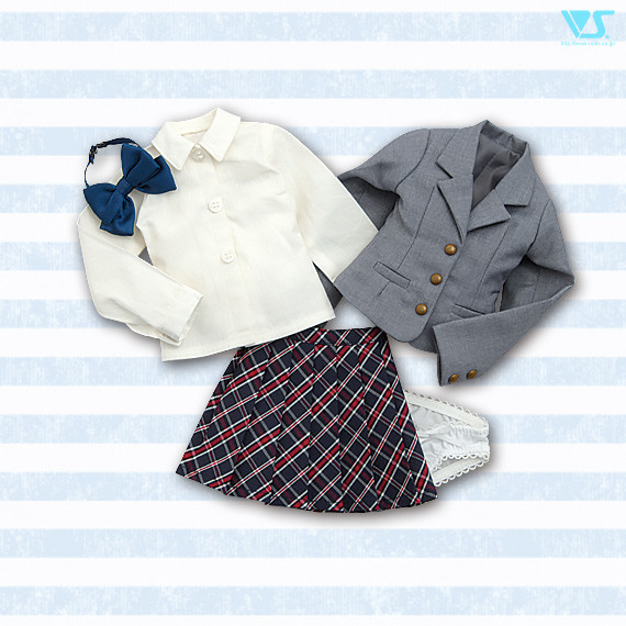 Blazer Seifuku Set (Grey, Mini), Volks, Accessories, 1/3, 4518992417257