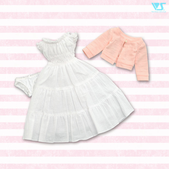 Shiro One Piece & Peach Cardigan Set (Mini), Volks, Accessories, 1/3, 4518992419947