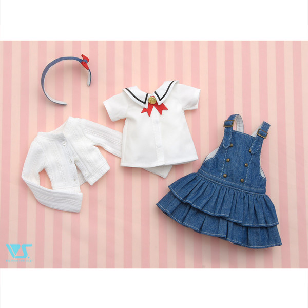 Lovely Denim Frill Set (Mini), Volks, Accessories, 1/3, 4518992423678