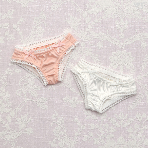 Elegant Satin Shorts Set (Shiro & Pink), Volks, Accessories, 1/3, 4518992427317