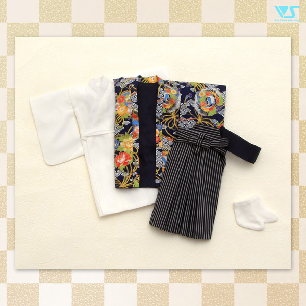 Haori Hakama Set (Chibi, Ai iro), Volks, Accessories, 1/6, 4518992425764