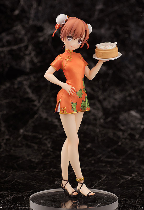 Misaka Mikoto (Chinese Dress style), To Aru Kagaku No Railgun S, Aquamarine, Pre-Painted, 1/8, 4562369650679