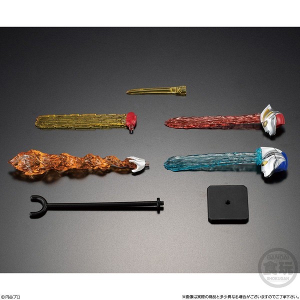 Expansion Parts Set, Ultraman Gaia, Ultraman Mebius, Ultraman Tiga, Bandai, Accessories, 4549660424475