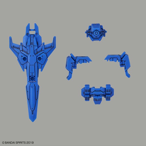 Option Armor For Long Range Sniping (Alto Exclusive/Blue), 30 Minutes Missions, Bandai Spirits, Accessories, 1/144, 4573102577849