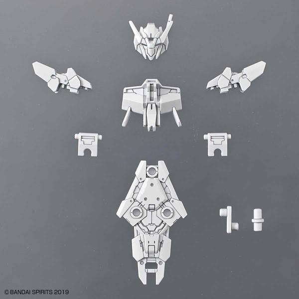 Option Armor For Commander (Alto Exclusive/White), 30 Minutes Missions, Bandai Spirits, Accessories, 1/144, 4573102580993