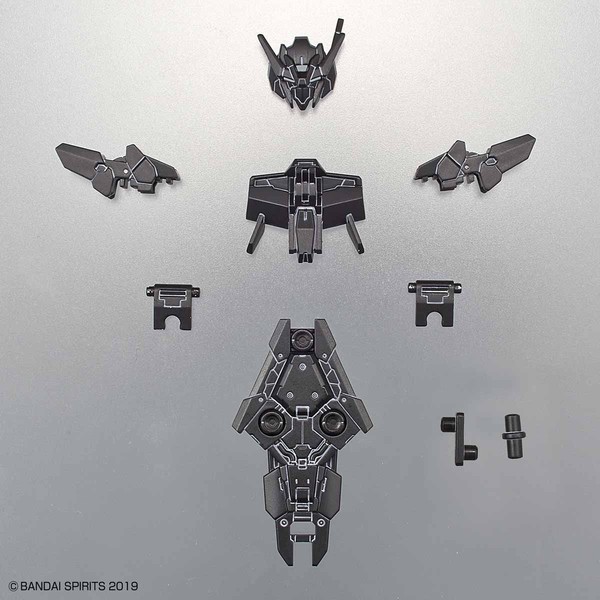 Option Armor For Commander (Alto Exclusive/Black), 30 Minutes Missions, Bandai Spirits, Accessories, 1/144, 4573102581006