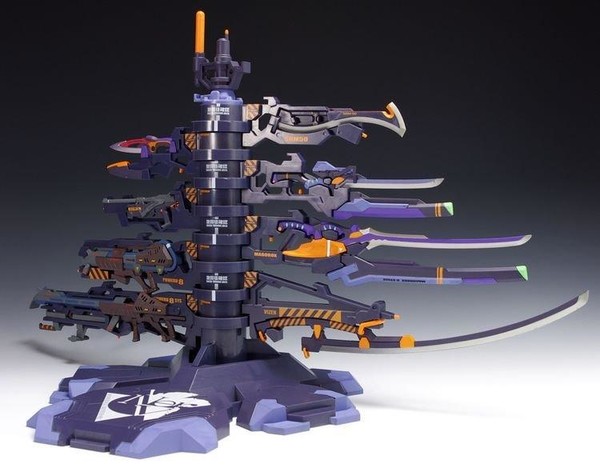 Super Evangelion New Armament Building "Arming Tree" And Progressive Weapons Set, Shin Seiki Evangelion ANIMA, Bandai, Accessories, 4543112631633