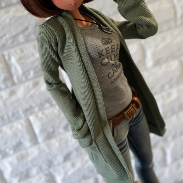 Long Cardigan (Khaki Green), Culture Japan, Accessories, 1/3