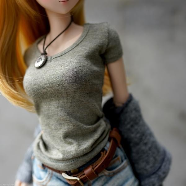Ballerina V-Neck T-Shirt (Khaki Green), Culture Japan, Accessories, 1/3