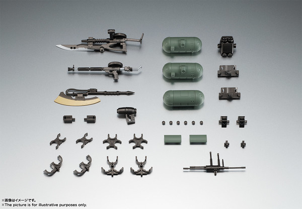 Zeon Army Weapons Set, Kidou Senshi Gundam, Bandai Spirits, Accessories, 4573102553843