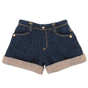 Denim Roll Up Short Pants (Navy), Azone, Accessories, 1/6, 4560120206943