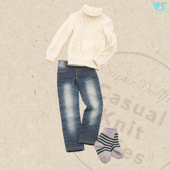 White Turtleneck Sweater Set (Mini), Volks, Accessories, 1/4, 4518992417844