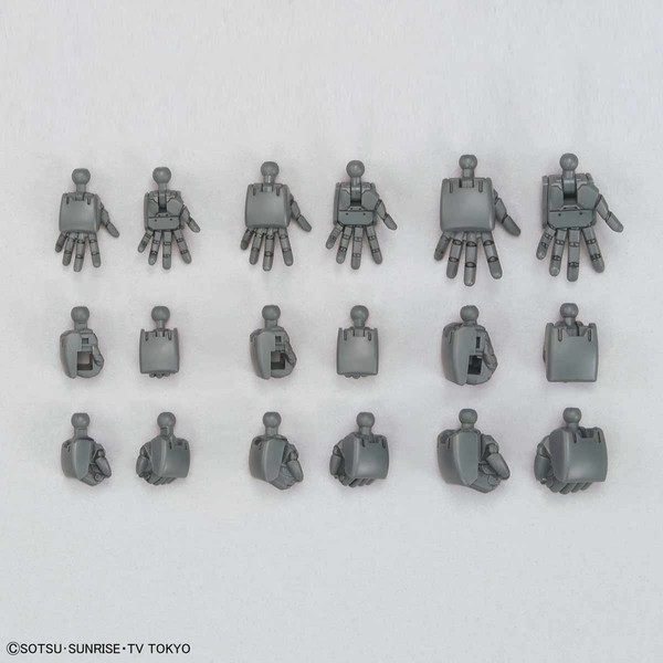 Build Hands Round (S,M,L), Gundam Build Divers, Bandai, Accessories, 1/144, 4549660308331