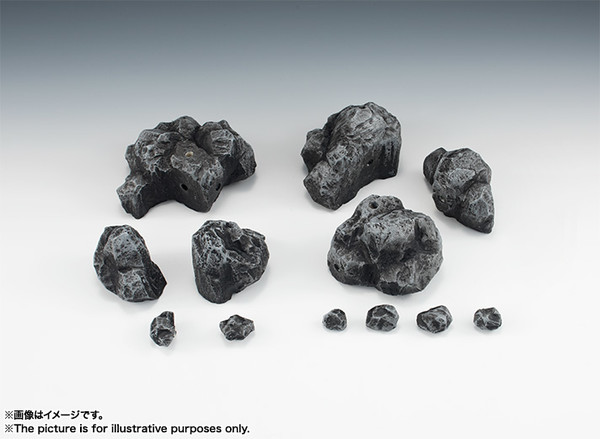 Rock (Gray), Bandai, Accessories, 4549660225522