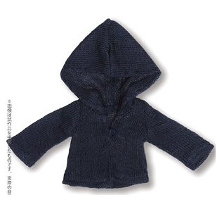 Fluffy Hood Long Cardigan II (Navy), Azone, Accessories, 1/6, 4560120202488