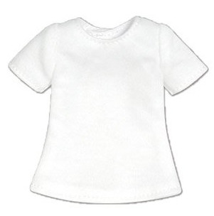 Cotton T-shirt (White), Azone, Accessories, 1/6, 4560120201610