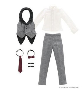 Boys Butler Set (Grey), Azone, Accessories, 1/6, 4582119986087