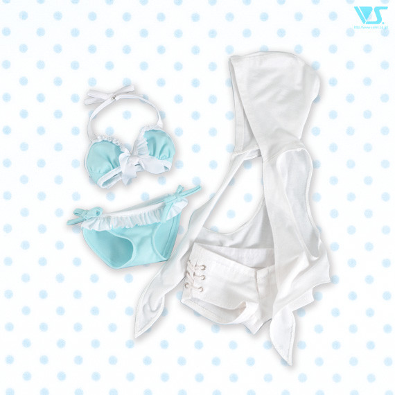 Mint Green Bikini & Hot Pants Set, Volks, Accessories, 1/3