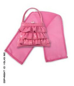 Enamel Frill Bag To Chiffon Scarf No Set, Volks, Accessories, 1/6