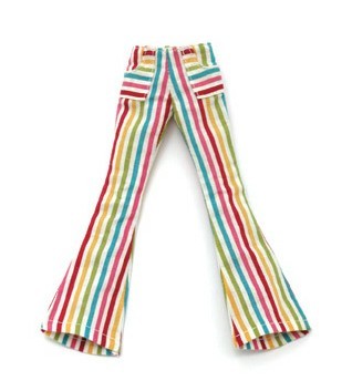 Multi-color Bellbottoms, Volks, Accessories, 1/6
